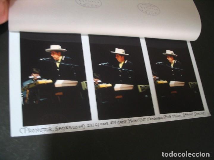 Fotos de Cantantes: BOB DYLAN SET 3 FOTOGRAF&Iacute;AS ORIGINALES ANDORRA 2008 ENGANCHADA GLUED GIRA TOUR 33X16