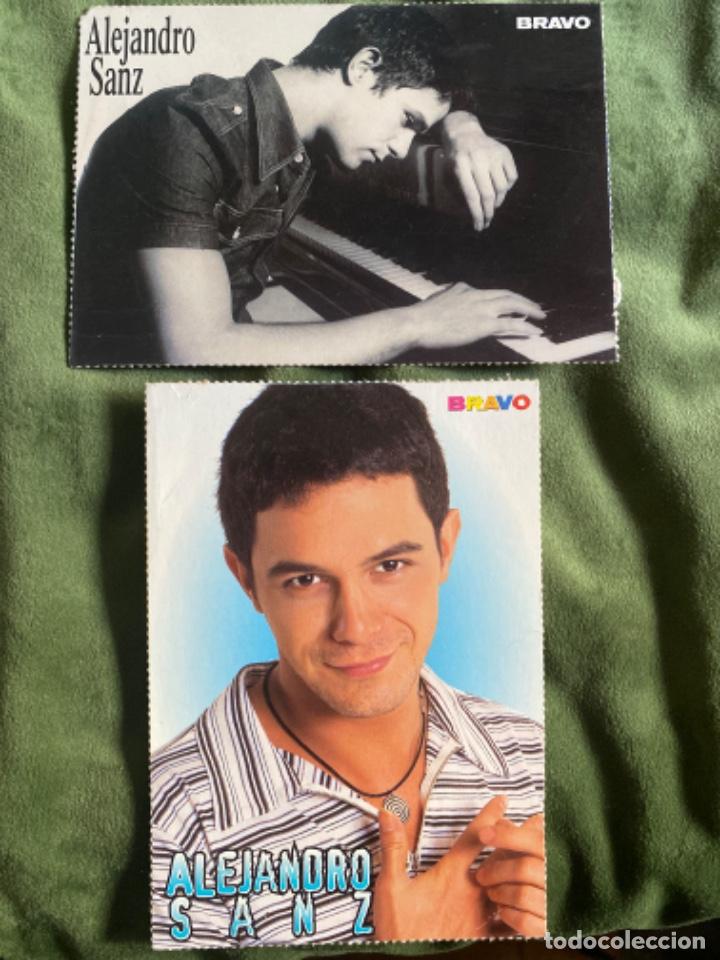 Fotos de Cantantes: LOTE POSTALES CANTANTE ALEJANDRO SANZ BRAVO