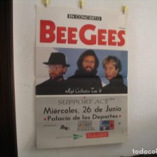 Fotos de Cantantes: BEE GEES CARTEL ORIGINAL MADRID 1991 GIRA TOUR 129X87