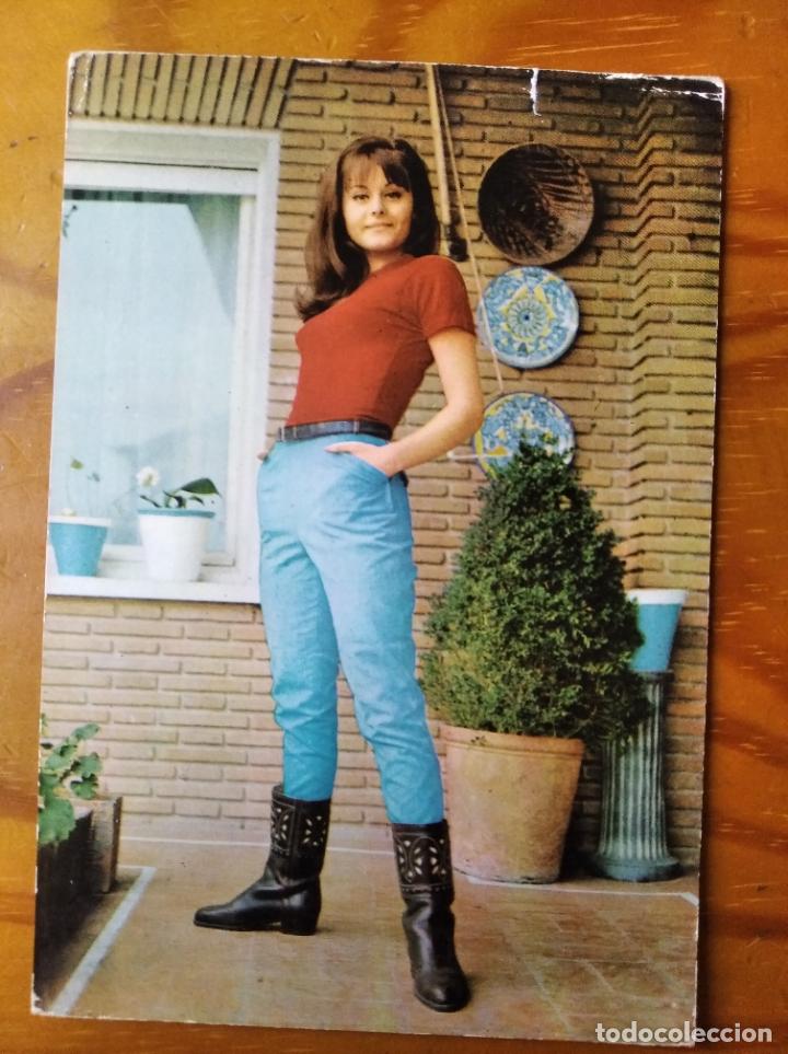 Fotos de Cantantes: ROCIO DURCAL- TARJEFHER 1966 POSTAL CIRCULADA.