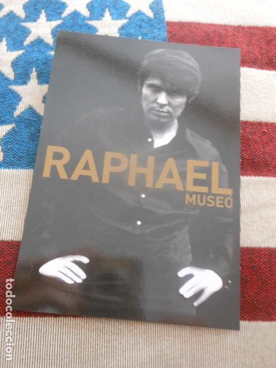 Fotos de Cantantes: RAPHAEL - TARJETA POSTAL MUSEO DE LINARES JAEN
