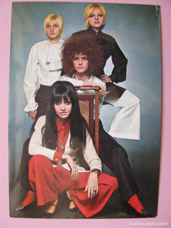 Photos of Singers: POSTAL DEL GRUPO RUBY RATS. ED. BERGAS. ESCRITA.