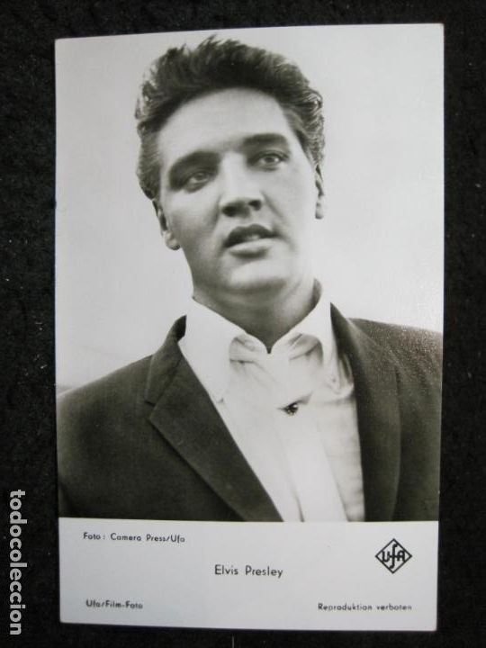 Fotos de cantantes: ELVIS PRESLEY-UFA-POSTAL ANTIGUA-(94.901)