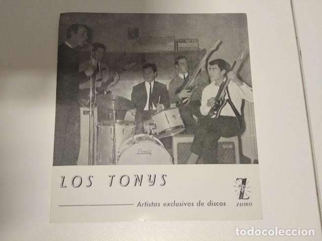 Photos of Singers: POSTAL DISCOGRAFICA LOS TONYS ( MICKY Y LOS TONYS ) 2 &ordf; POSTAL ZAFIRO