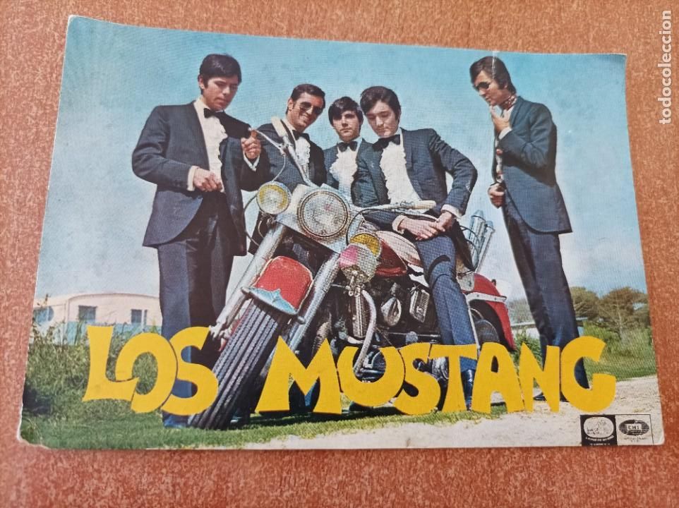 Photos of Singers: Foto postal los mustang