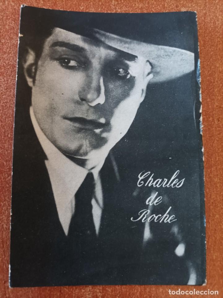 Photos of Singers: Foto postal artista Charles de Roche a&ntilde;os 40