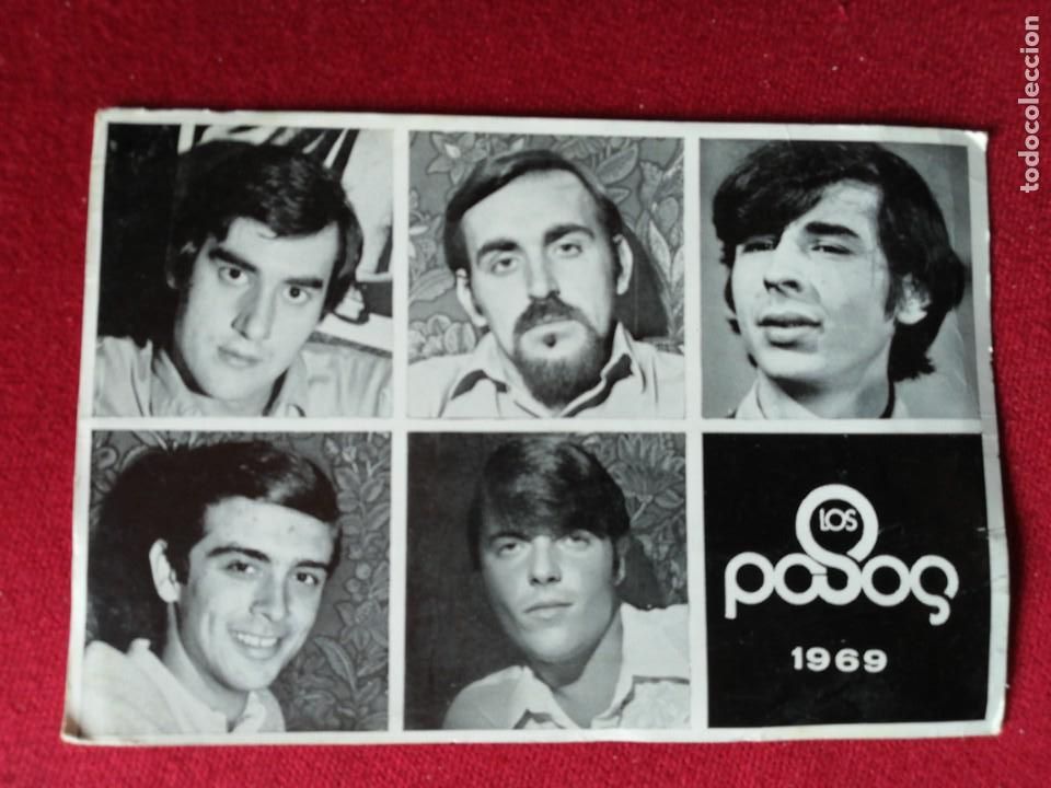 Fotos von Musikern: Los Pasos. Tarjeta promocional 1969