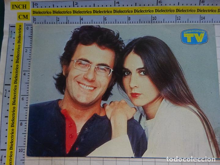 Photos de Chanteurs et Chanteuses: TARJETA POSTAL FOTOGRAF&Iacute;A DE M&Uacute;SICA CANTANTES. ROMINA POWER Y ALBANO CARRISI. 86