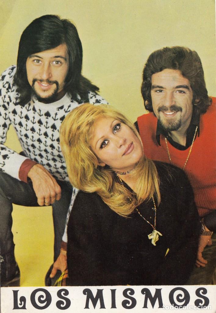 Fotos de Cantantes: LOS MISMOS. GRUPO M&Uacute;SICA. AUT&Oacute;GRAFA POR LOS TRES.