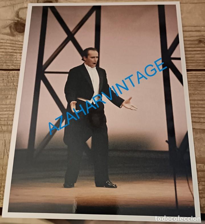 Fotos de Cantores: SEVILLA, 1992, ESPECTACULO DE OPERA EXPO 92, JOSE CARRERA, 18X24 CMS