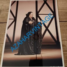 Fotos de Cantantes: SEVILLA, 1992, ESPECTACULO DE OPERA EXPO 92, MONTSERRAT CABALLE, 18X24 CMS