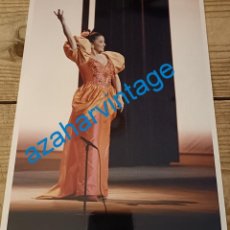 Fotos de Cantantes: SEVILLA, 1992, ESPECTACULO DE OPERA EXPO 92, TERESA BERGANZA, 18X24 CMS