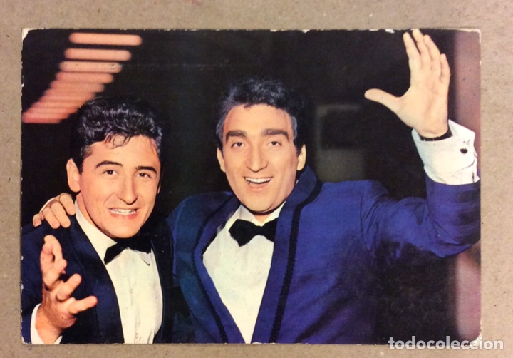 Foto di Cantanti: PINO DONNAGIO & TONY DALLARA. POSTAL SIN CIRCULAR OSCARCOLOR N&deg; 436. A&Ntilde;OS 60
