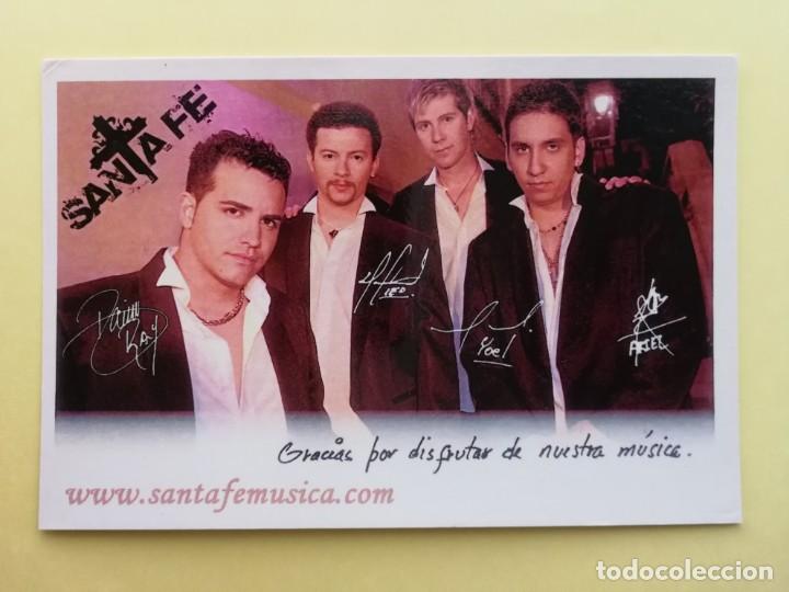 Photos of Singers: SANTA FE - FOTO ORIGINAL PROMOCIONAL