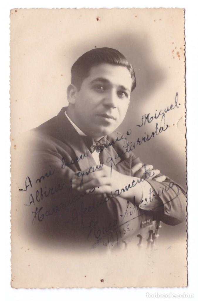 Photos of Singers: TANGO ARGENTINO // HUGO SILVESTRINI // FOTOGRAFIA DEDICADA Y AUTOGRAFIADA // 1955