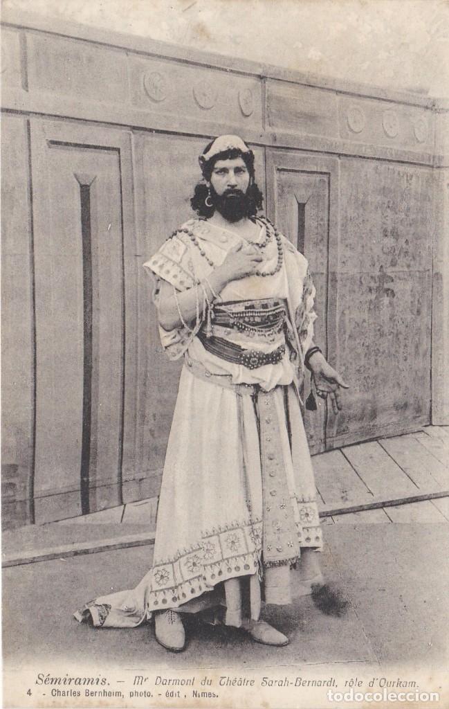 Photos de Chanteurs et Chanteuses: Opera - Semiramide (G.Rossini) - Mr. Darmont du Thetre Sarah Bernardt - Role d'Ourkam - 141x90mm
