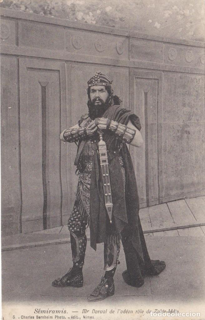 Photos de Chanteurs et Chanteuses: Opera - Semiramide (G.Rossini) - Mr. Dorwal de l'Od&eacute;on - Role de Zakir-Iddin - 141x90mm