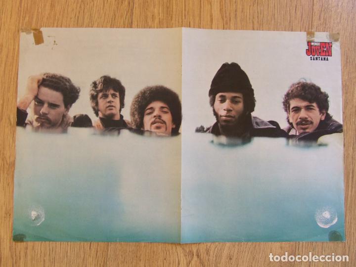 Photos of Singers: CARLOS SANTANA POSTER REVISTA MUNDO JOVEN A&Ntilde;OS 70