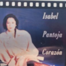 Fotos de Cantantes: ISABEL PANTOJA DIAPOSITIVA ORIGINAL 6 X 6 CTMS...DEL DISCO CORAZÓN HERIDO. Lote 366201006