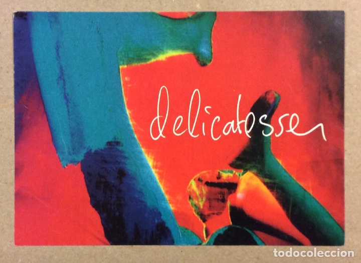 Fotos de Cantantes: DELICATESSEN &ldquo;HUSTLE INTO BED&rdquo; (1998). POSTAL PROMOCIONAL CONCIERTO PRESENTACI&Oacute;N &Aacute;LBUM