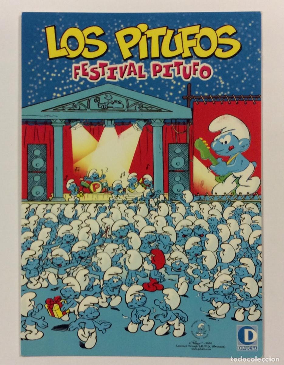 Fotos de Cantantes: LOS PITUFOS &ldquo;FESTIVAL PITUFO&rdquo;. POSTAL PROMOCIONAL DEL &Aacute;LBUM.