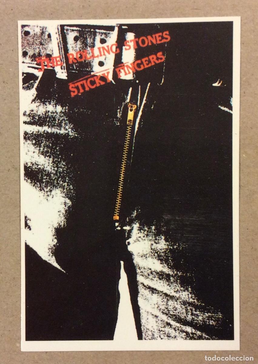 Fotos de Cantantes: THE ROLLING STONES &ldquo;STICKY FINGER&rdquo;. ANTIGUA POSTAL SIN CIRCULAR .