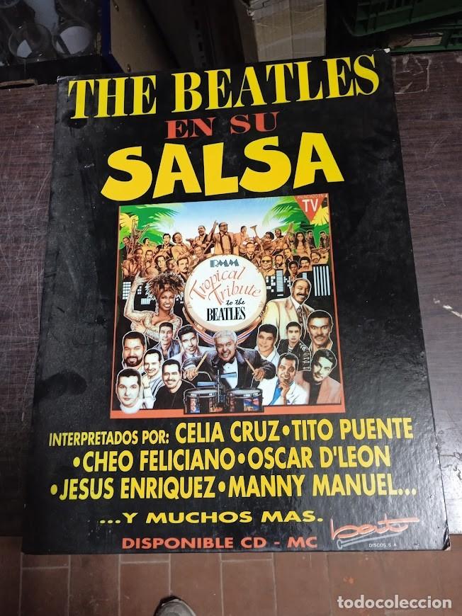Photos of Singers: CARTEL CARTON DURO BEATLES EN SU SALSA