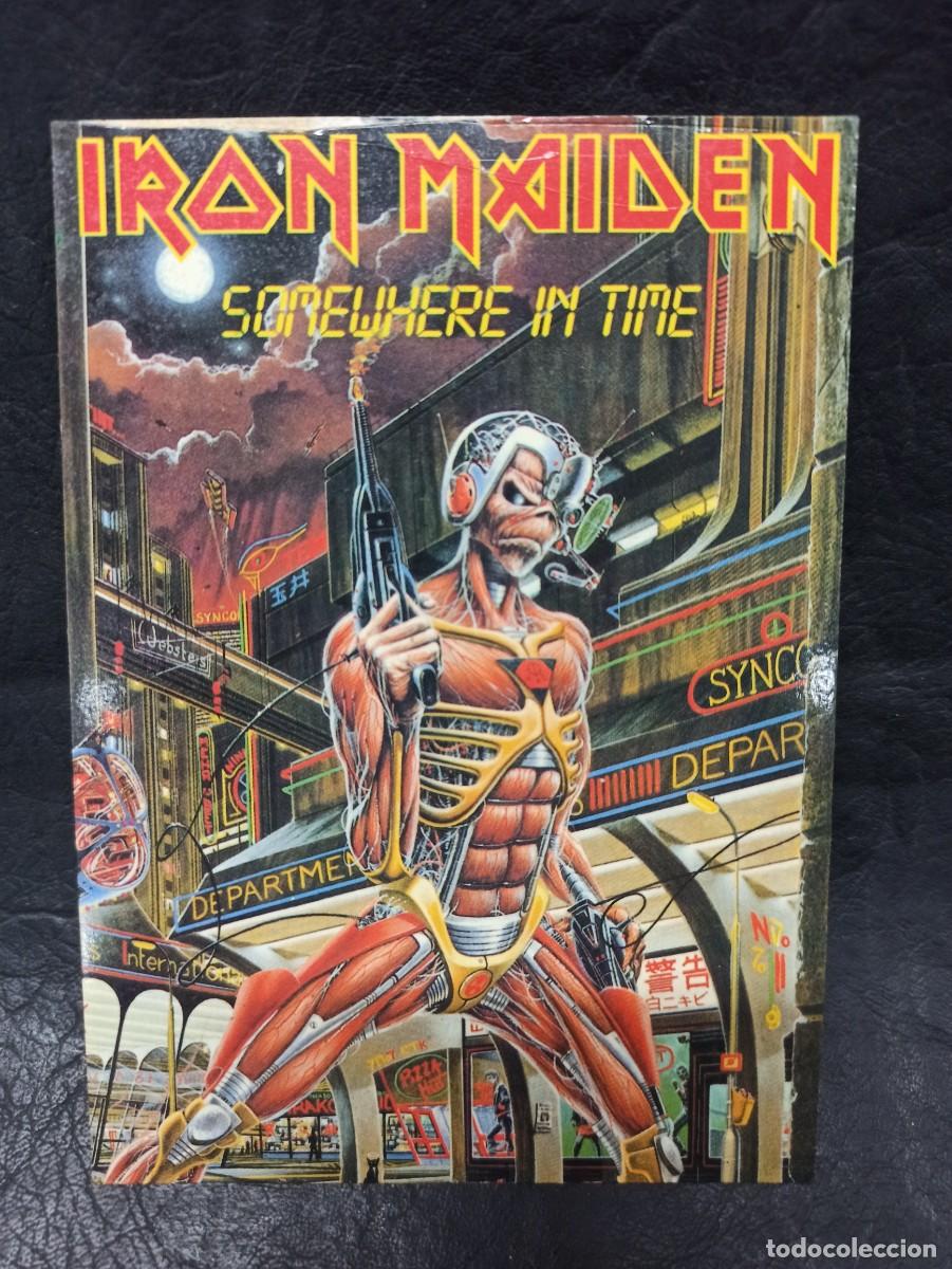 Fotos de Cantantes: Postal Iron Maiden. Somewhere un time. L1