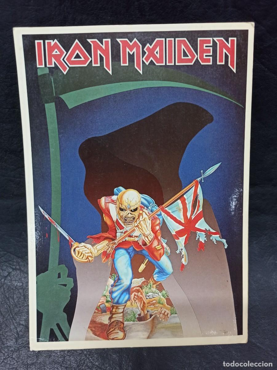 Fotos de Cantantes: Postal gran tama&ntilde;o. Iron Maiden. L1