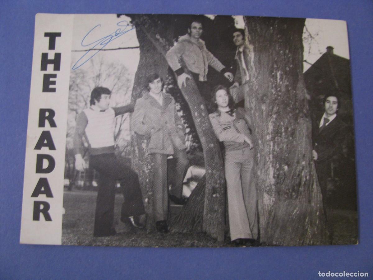 Fotos de Cantantes: POSTAL DEL GRUPO THE RADAR.