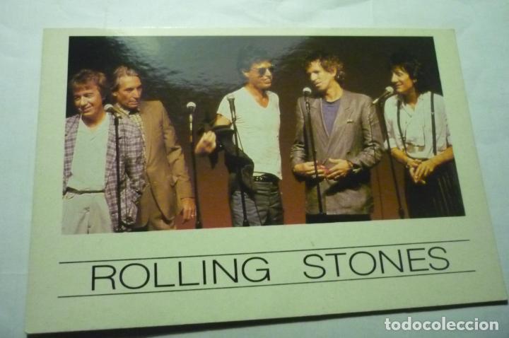 Fotos de Cantantes: postal extranjera rolling stones