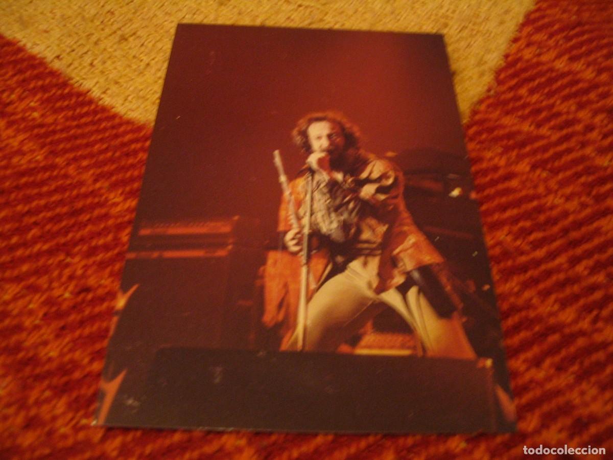 Photos of Singers: JETHRO TULL IAN ANDERSON FOTOGRAF&Iacute;A ORIGINAL ESPA&Ntilde;A GIRA TOUR 15X10