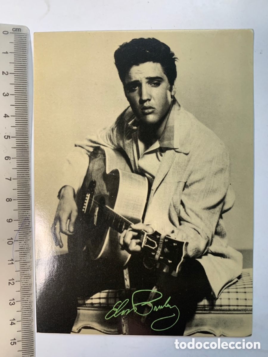 Fotos de cantantes: ELVIS PRESLEY. POSTAL. A&Ntilde;O 1985.