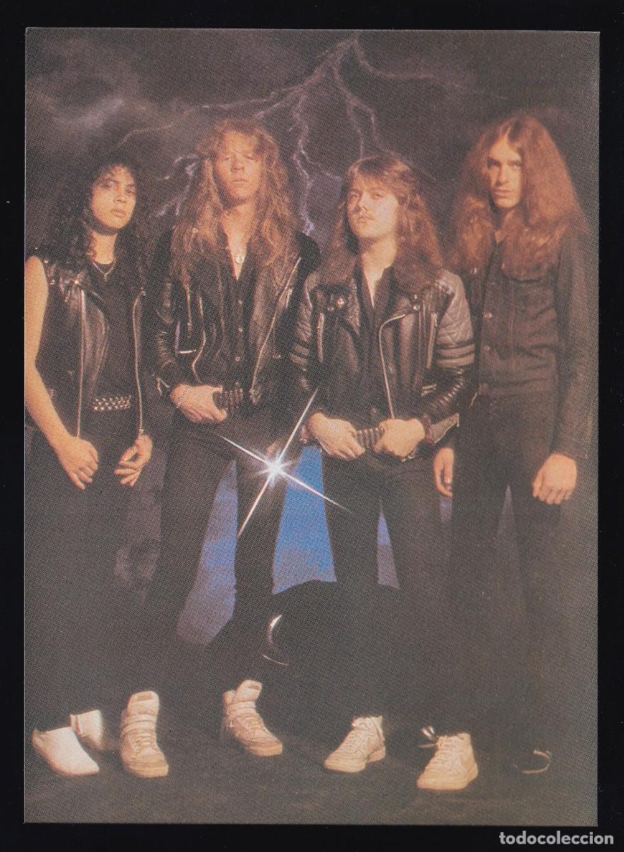 Fotos de Cantantes: *Metallica* Ed. Rock&acute;Stress. Nueva.