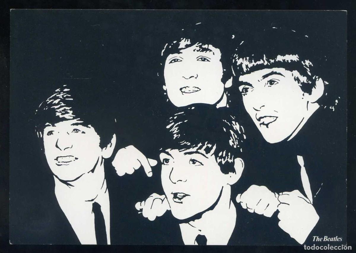 Fotos de cantantes: *The Beatles* Ilustra: Jytte Morch. Nueva.