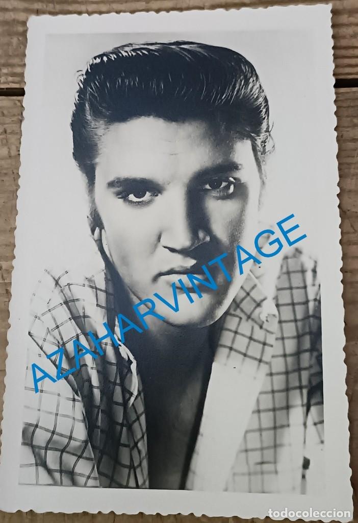 Fotos de cantantes: ANTIGUA FOTOGRAFIA DE ELVIS PRESLEY, 9X14 CMS