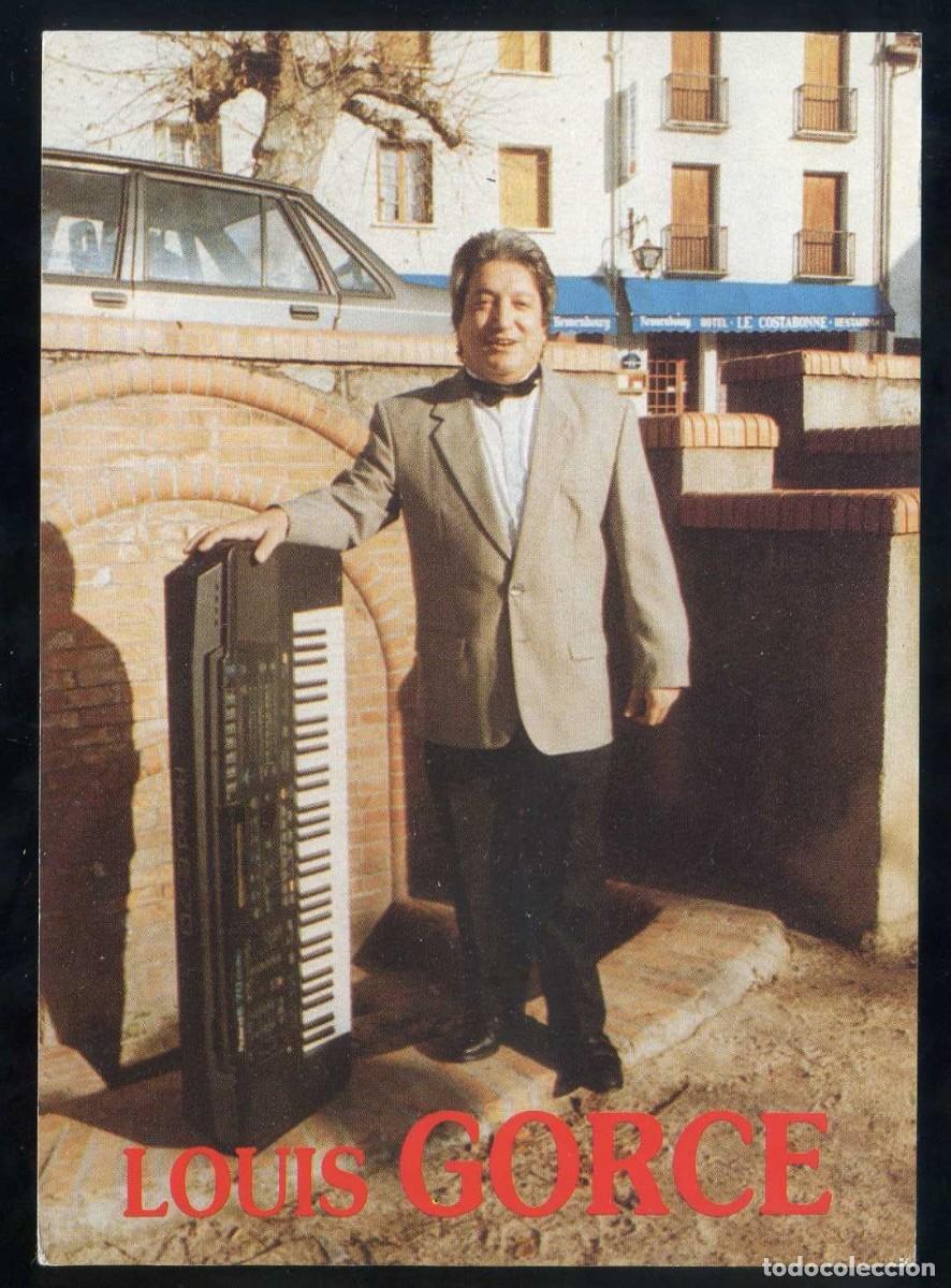 Fotos de Cantantes: *Louis Gorce* Prats de Mollo. La Preste. Dorso impreso.