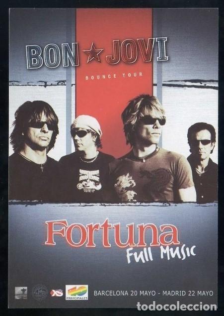 Fotos de cantantes: *Bon Jovi - Bounce Tour* Ed. Fortuna Full Music. Nueva.