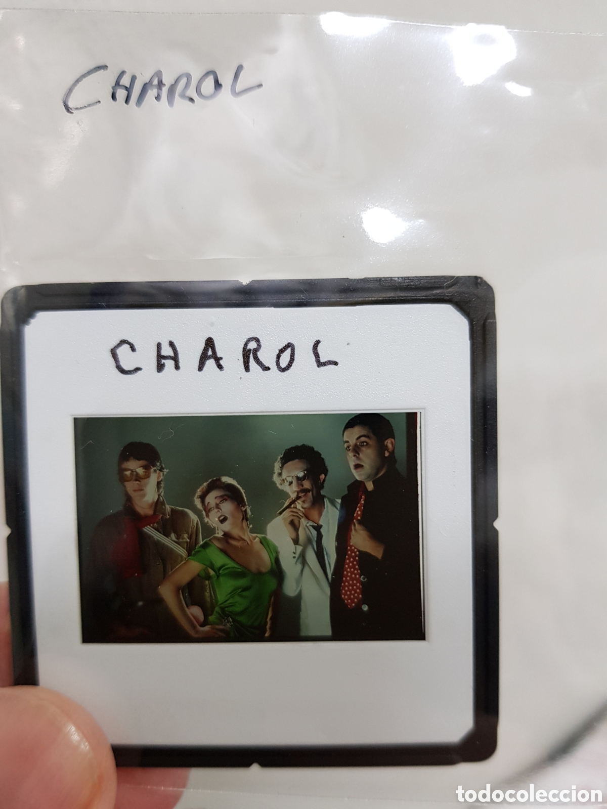 Photos de Chanteurs et Chanteuses: CHAROL: UNICO SLIDE PUBLICITARIO DE LA BANDA-OPORTUNIDAD UNICA COLECCIONISTAS