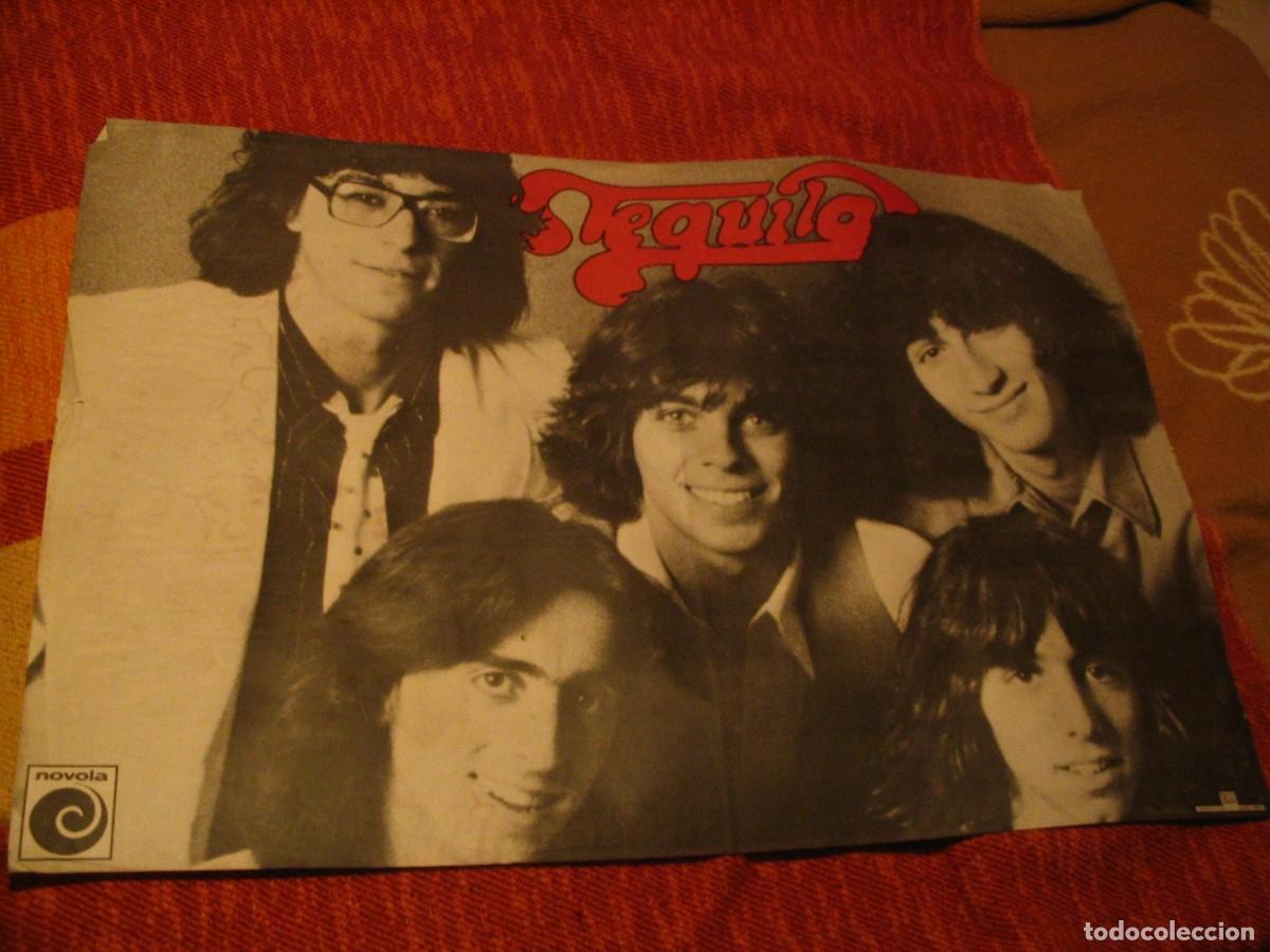 Photos de Chanteurs et Chanteuses: TEQUILA POSTER CARTEL ORIGINAL 1978 GIRA TOUR 70X100