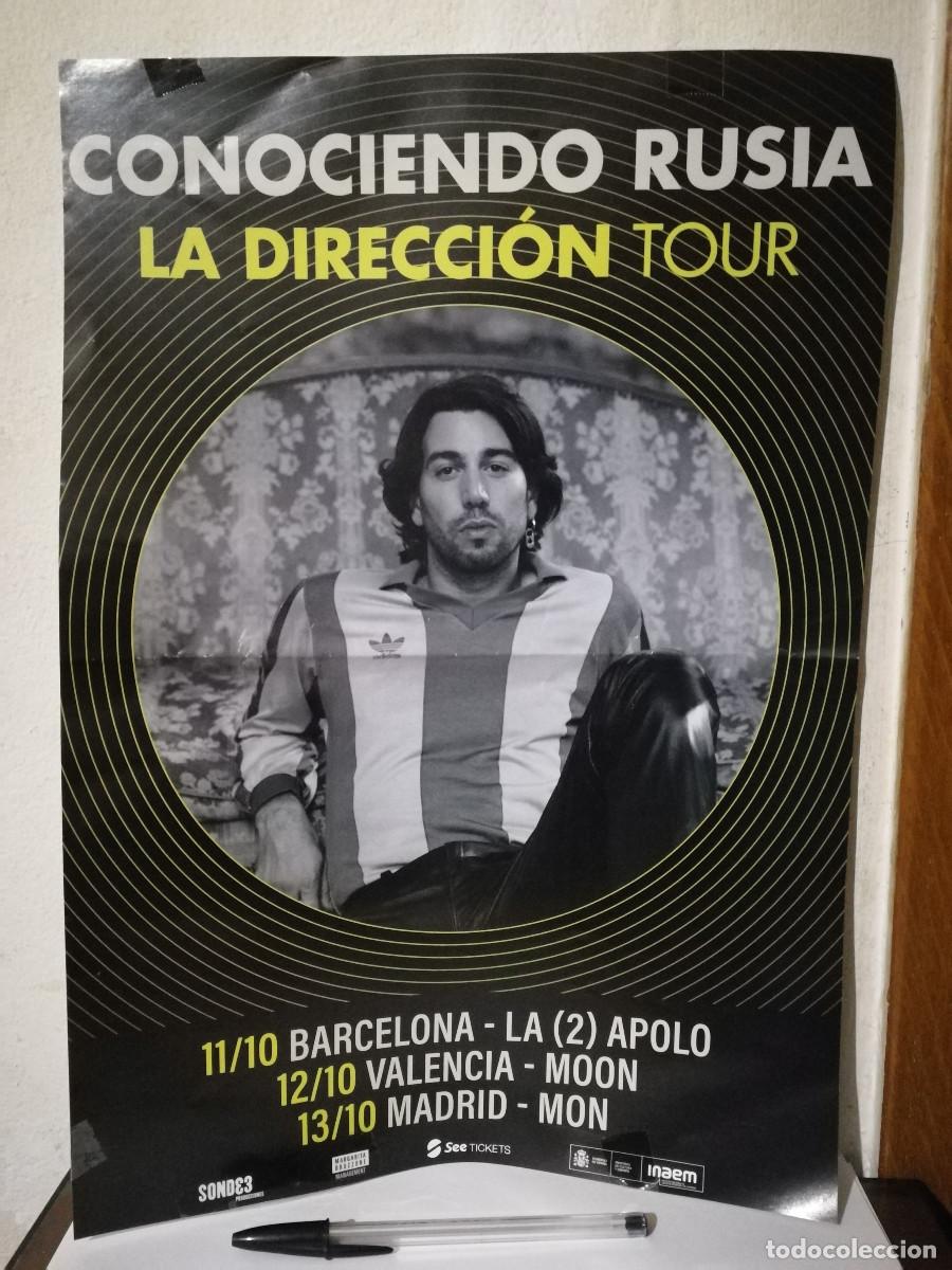 Photos of Singers: CARTEL ORIGINAL -A3- CONOCIENDO RUSIA - MUSICA - LA DIRECCION TOUR - CONCIERTO