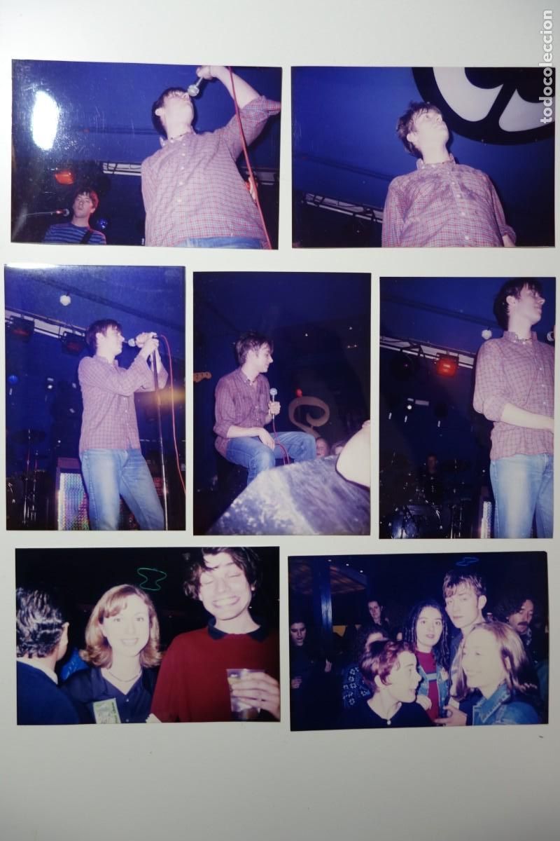 Fotos de Cantores: BLUR: Set 7 Fotos concierto en Pach&aacute; (Madrid) gira Parklife (Junio 1994). BRITPOP