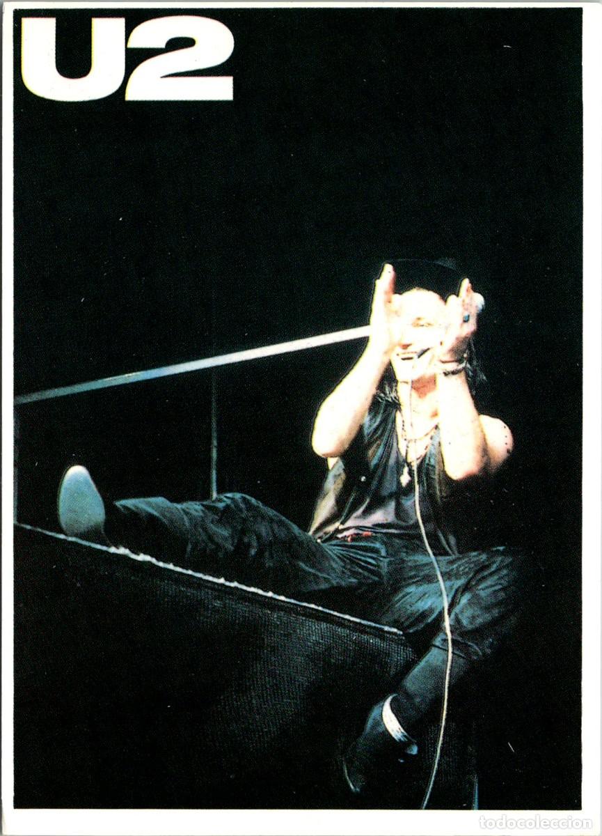 Fotos de Cantantes: U2 - Postal Inglesa - New Line n&ordm; 89 - 147x104mm
