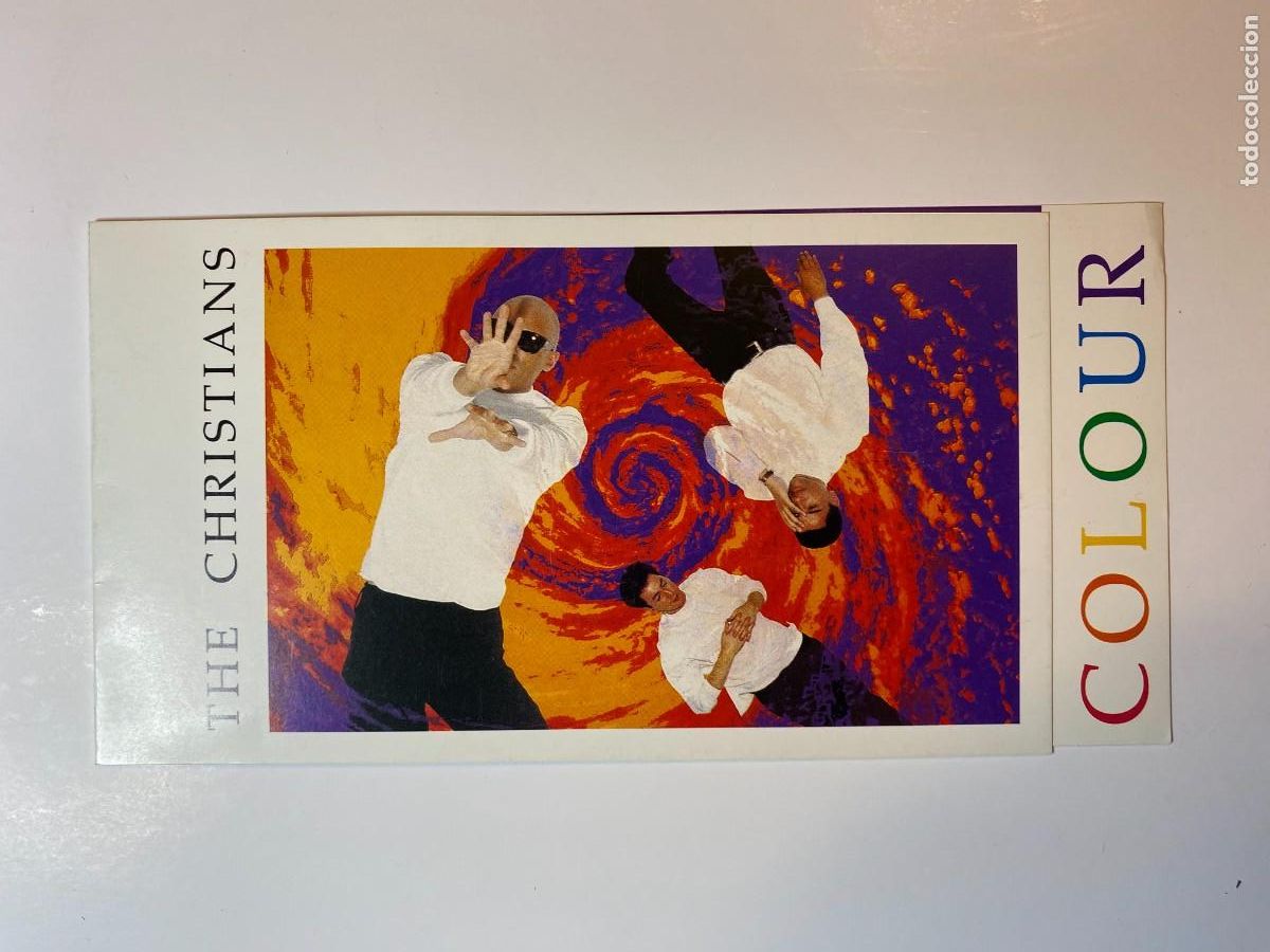 Fotos von Musikern: The Christians - Colour - Tarjeta Promocional Disco de Oro