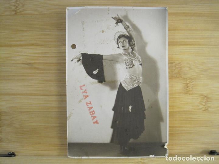 Fotos de Cantores: LYA ZABAY-ARTISTA-FOTOGRAFIA ANTIGUA-VER FOTOS-(K-8741)