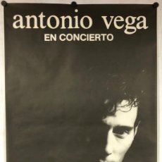 Fotos de Cantantes: ANTONIO VEGA “NO ME IRÉ MAÑANA” (1990). HISTÓRICO CARTEL PROMOCIONAL DEL ÁLBUM.. Lote 396310234