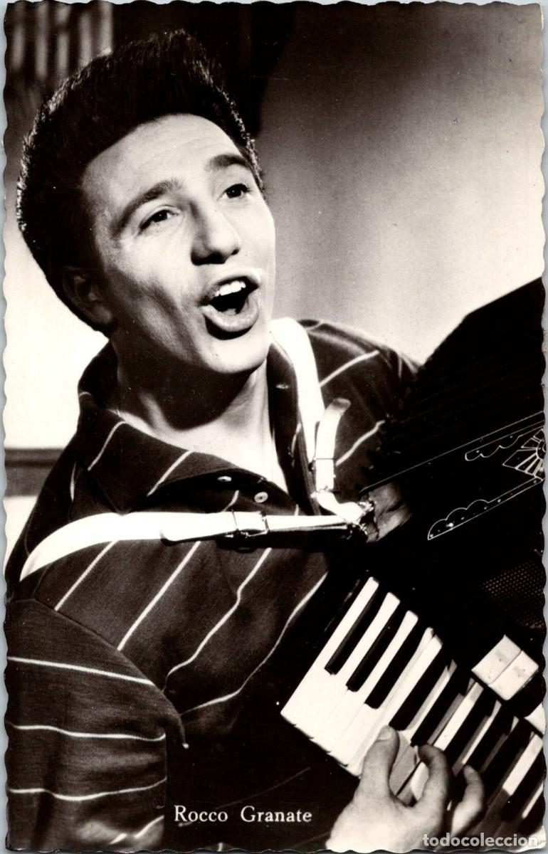Fotos de Cantantes: Rocco Granate - In film Marina - Acordeonista Italo/Belga - Ed. Echte foto n&ordm; 1260 - 140x90mm