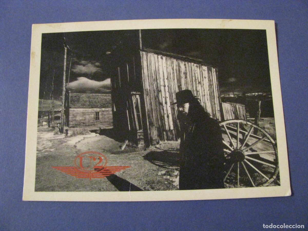 Fotos de cantantes: POSTAL DE U2. THE EDGE. ED. REFLEX MARKETING. 1989.