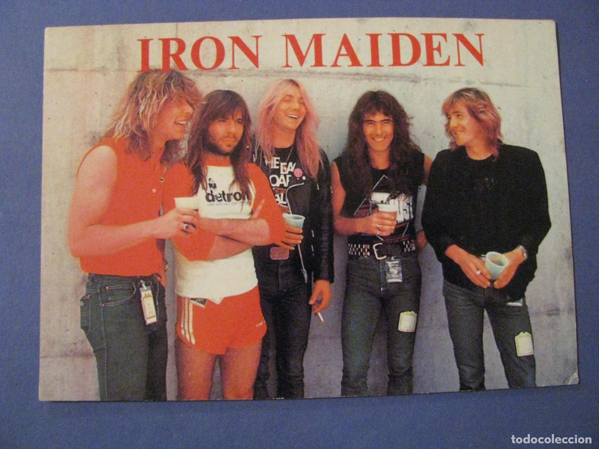 Fotos de Cantantes: POSTAL DE IRON MAIDEN. SPC 1048. HEROES.