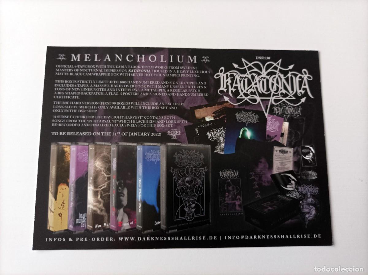 Photos of Singers: POSTAL PUBLICITARIA KATATONIA - REVEREND BIZARRE